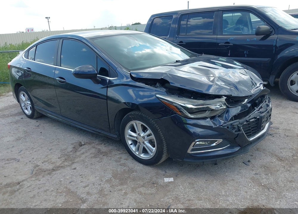 2016 CHEVROLET CRUZE LT AUTO VIN: 1G1BE5SM7G7304654