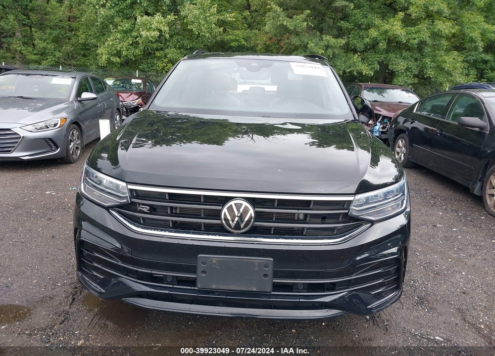 2022 VOLKSWAGEN TIGUAN 2.0T SE R-LINE BLACK VIN: 3VV8B7AX2NM096012