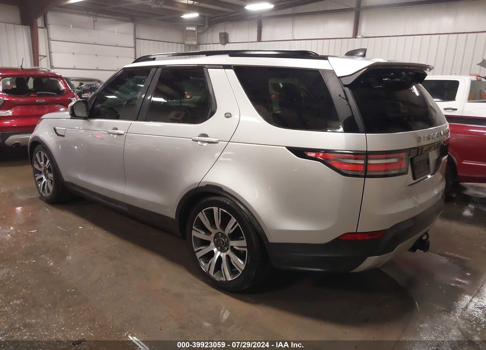 2017 LAND ROVER DISCOVERY HSE VIN: SALRRBBK4HA031225