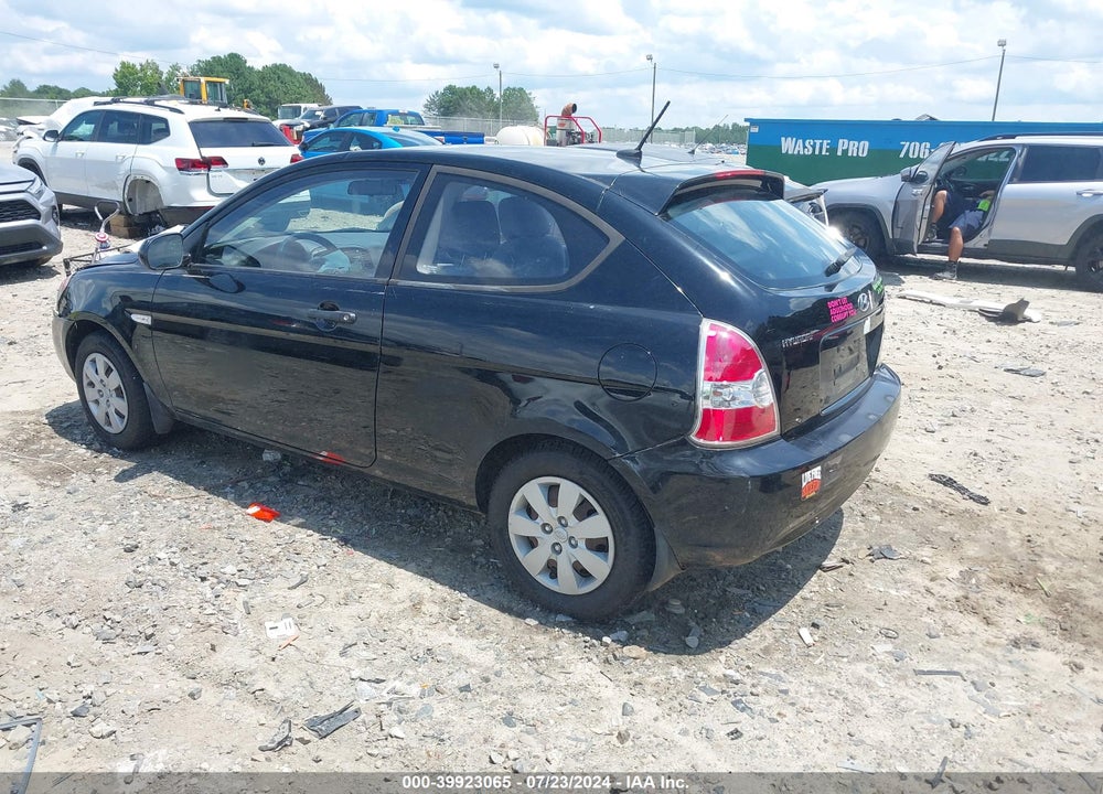 2010 HYUNDAI ACCENT GS VIN: KMHCM3AC4AU160738