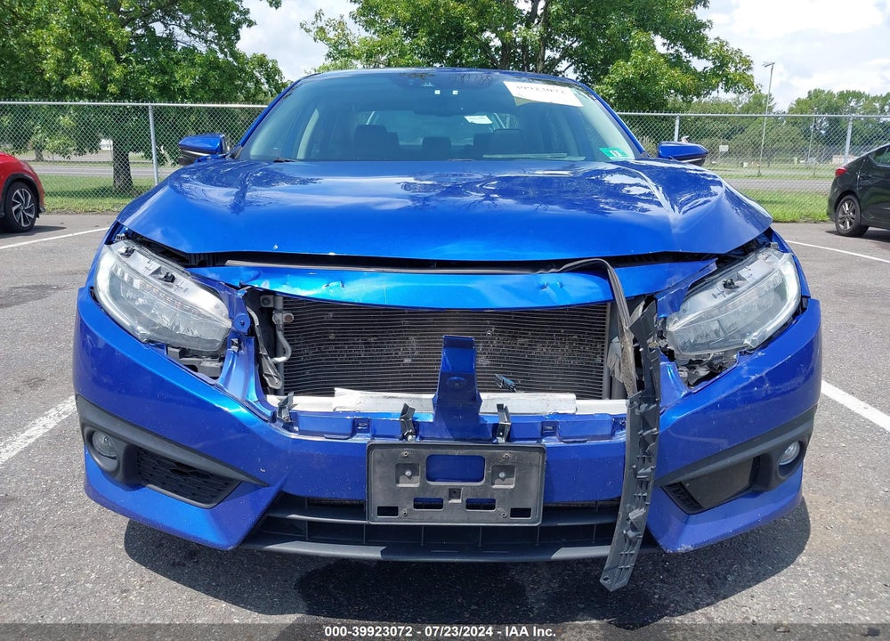 2016 HONDA CIVIC TOURING VIN: 19XFC1F98GE002349