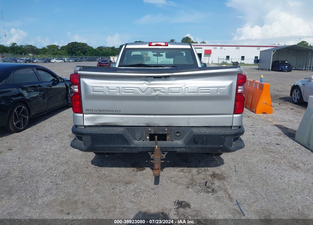 2020 CHEVROLET SILVERADO 1500 2WD REGULAR CAB LONG BED WT VIN: 3GCNWAEH8LG200276
