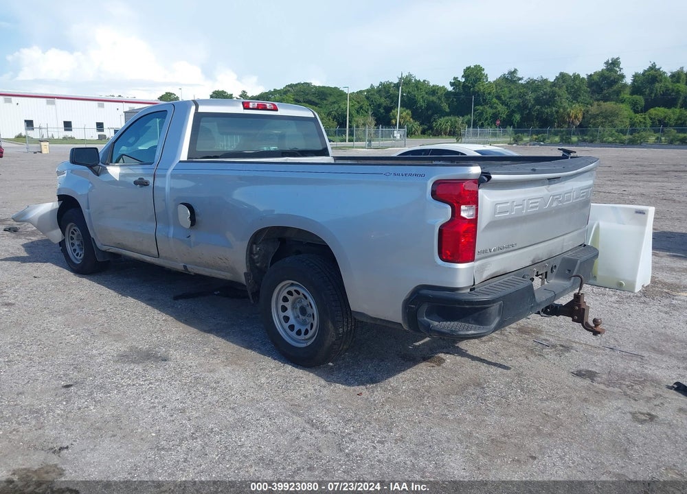 2020 CHEVROLET SILVERADO 1500 2WD REGULAR CAB LONG BED WT VIN: 3GCNWAEH8LG200276