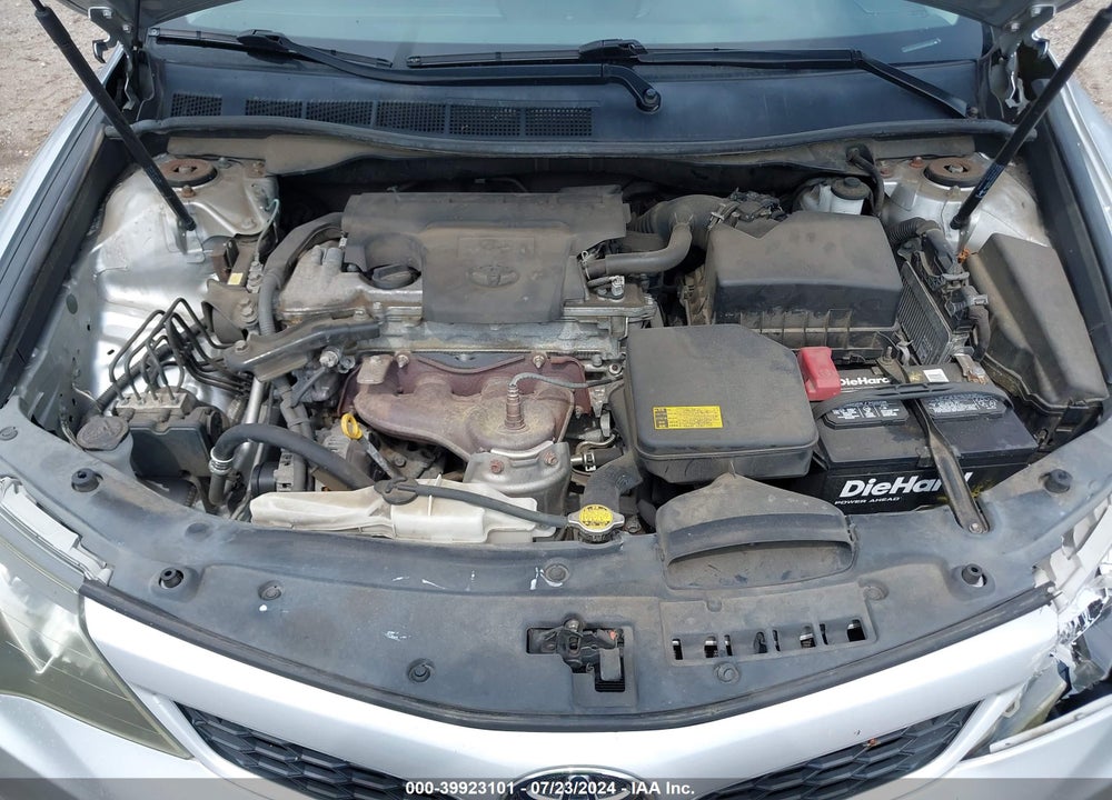 2012 TOYOTA CAMRY SE VIN: 4T1BF1FK4CU095256
