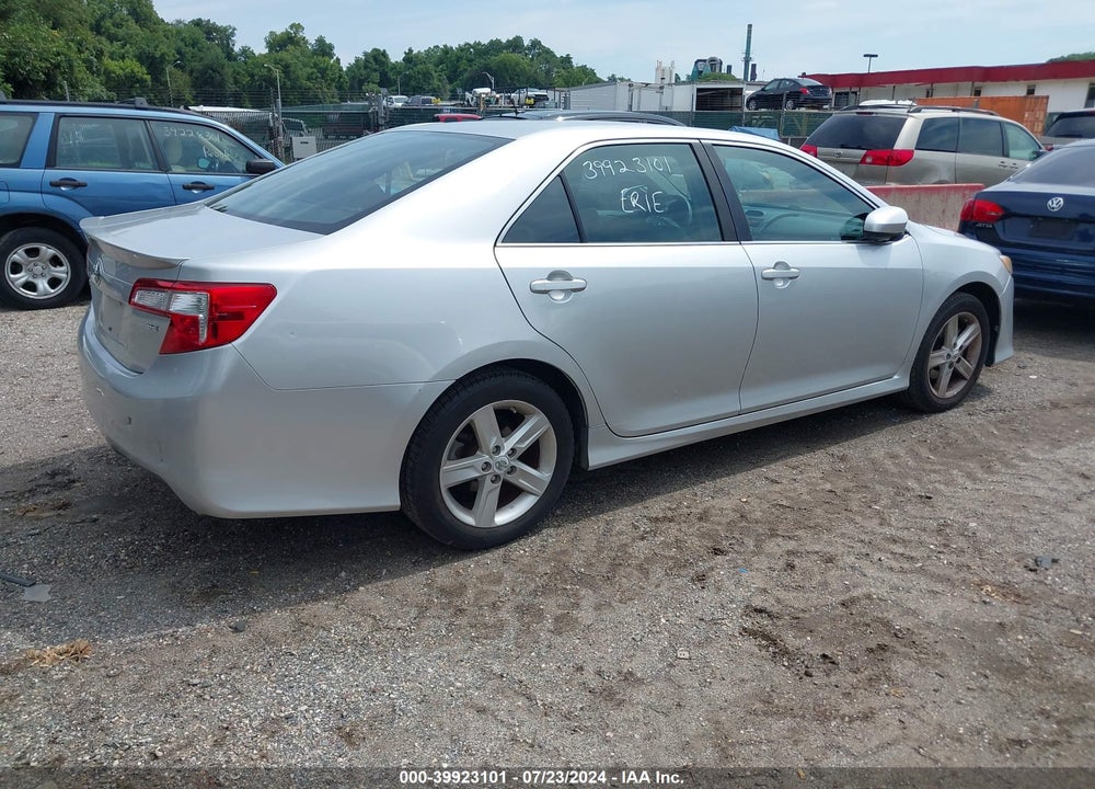 2012 TOYOTA CAMRY SE VIN: 4T1BF1FK4CU095256