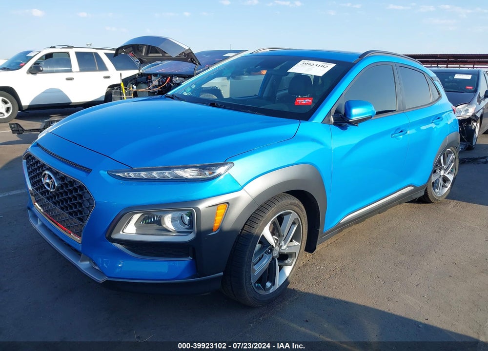 2019 HYUNDAI KONA LIMITED VIN: KM8K33A58KU386637