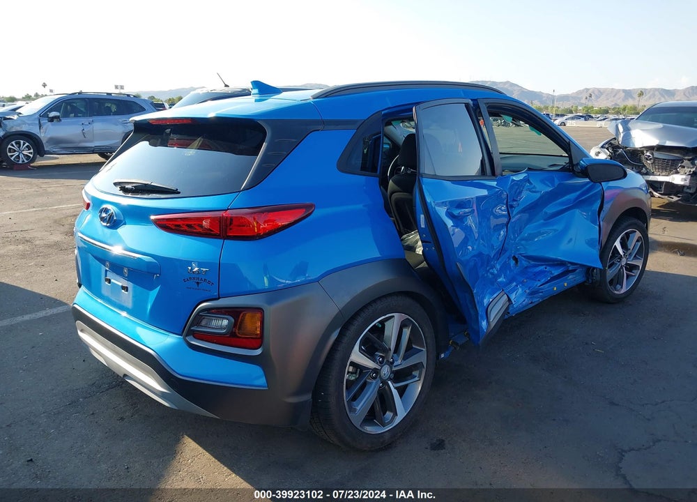 2019 HYUNDAI KONA LIMITED VIN: KM8K33A58KU386637