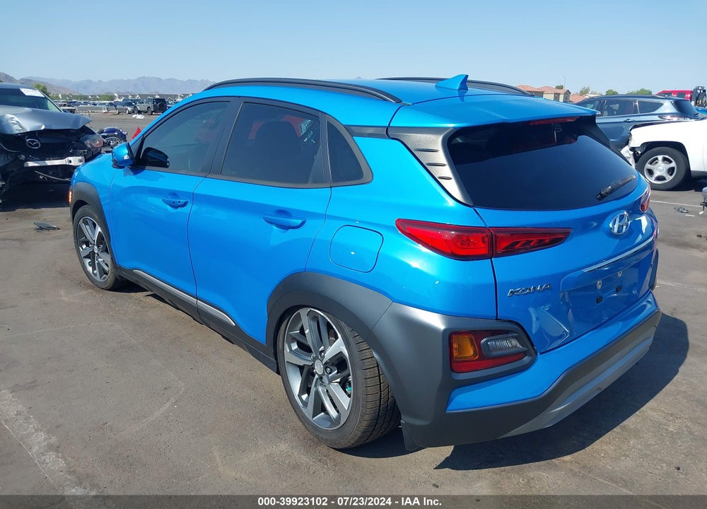 2019 HYUNDAI KONA LIMITED VIN: KM8K33A58KU386637