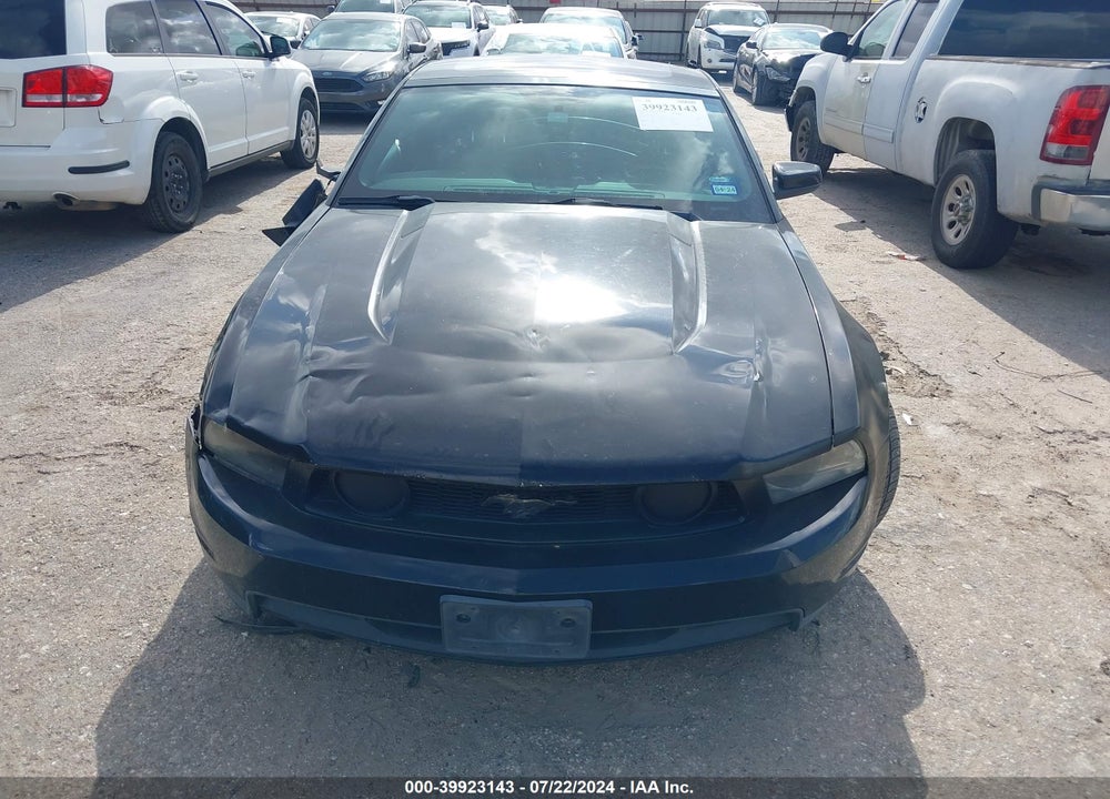 2012 FORD MUSTANG GT PREMIUM VIN: 1ZVBP8CF5C5214439