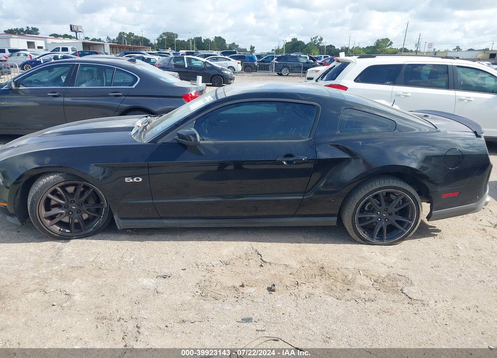2012 FORD MUSTANG GT PREMIUM VIN: 1ZVBP8CF5C5214439