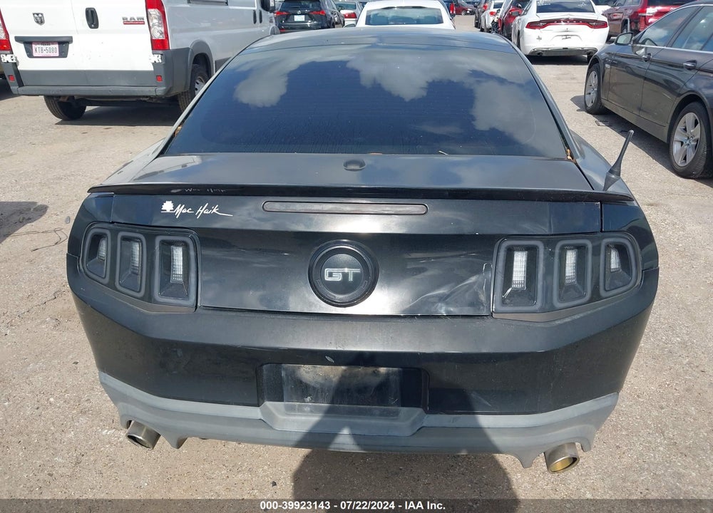2012 FORD MUSTANG GT PREMIUM VIN: 1ZVBP8CF5C5214439