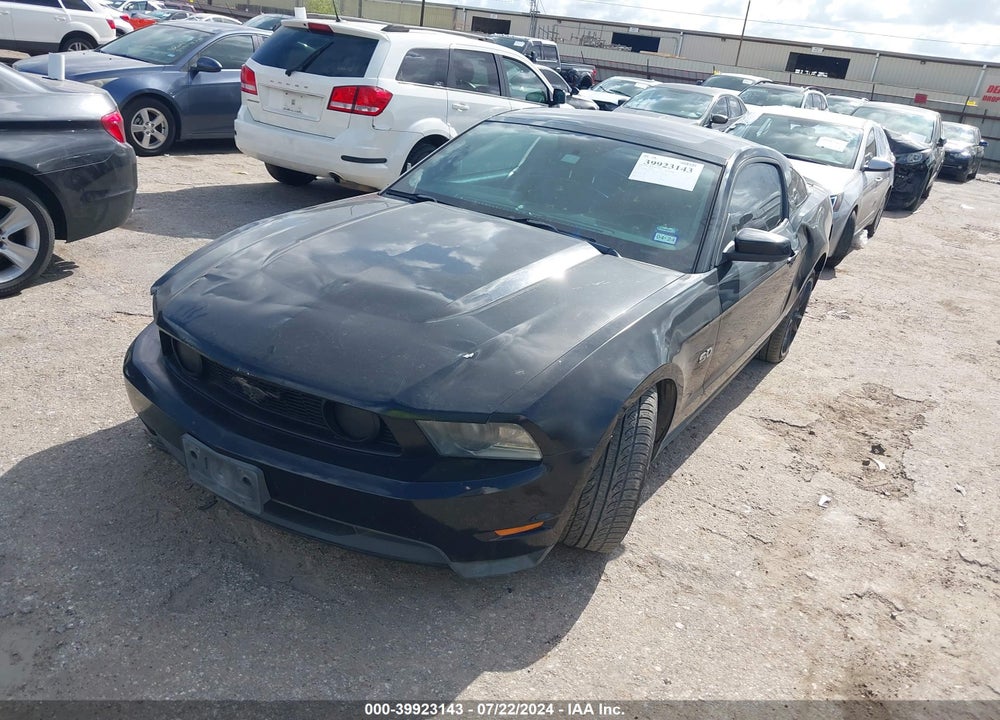 2012 FORD MUSTANG GT PREMIUM VIN: 1ZVBP8CF5C5214439