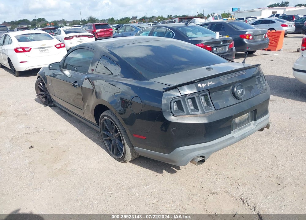 2012 FORD MUSTANG GT PREMIUM VIN: 1ZVBP8CF5C5214439