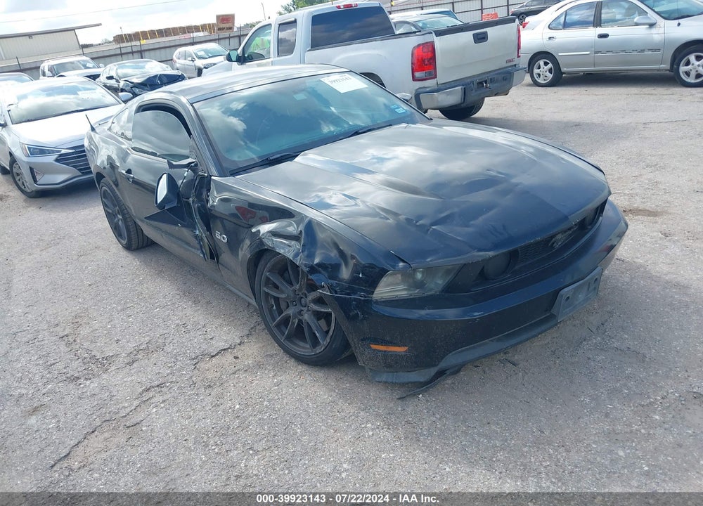 2012 FORD MUSTANG GT PREMIUM VIN: 1ZVBP8CF5C5214439