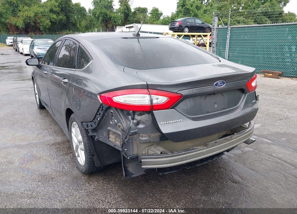 2016 FORD FUSION SE VIN: 3FA6P0H74GR150829
