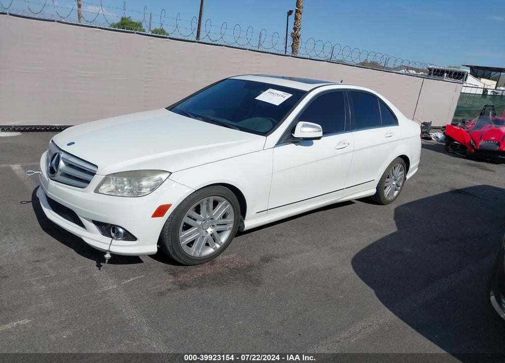 2009 MERCEDES-BENZ C 300 LUXURY/SPORT VIN: WDDGF54X89R063671