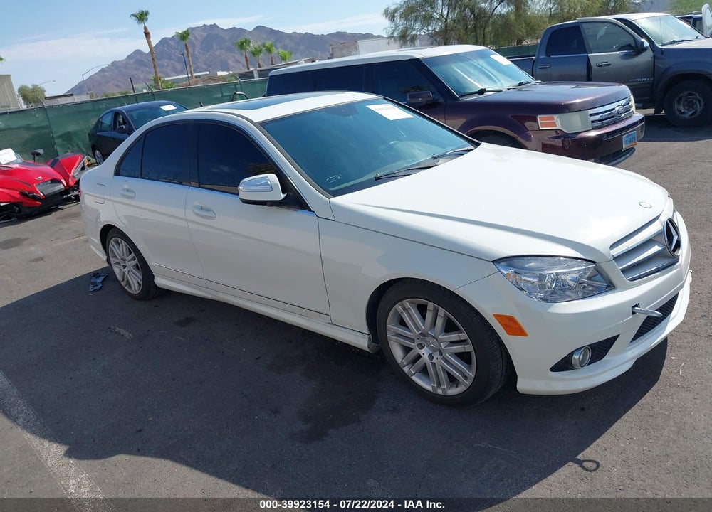 2009 MERCEDES-BENZ C 300 LUXURY/SPORT VIN: WDDGF54X89R063671