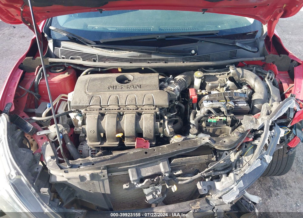2019 NISSAN SENTRA SV VIN: 3N1AB7AP8KL609655