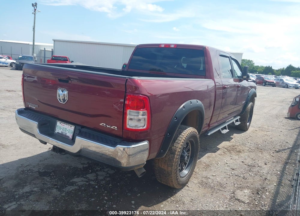 2021 RAM 2500 BIG HORN MEGA CAB 4X4 6'4 BOX VIN: 3C6UR5ML0MG532558