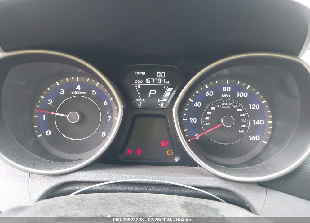 2011 HYUNDAI ELANTRA GLS VIN: 5NPDH4AEXBH018264