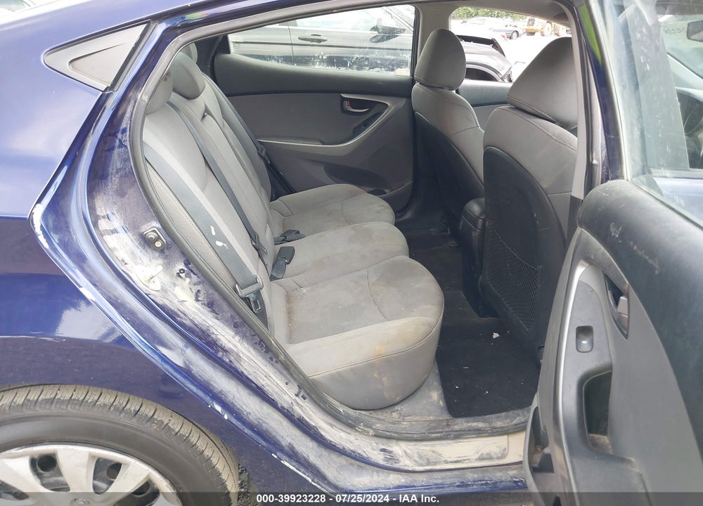 2011 HYUNDAI ELANTRA GLS VIN: 5NPDH4AEXBH018264