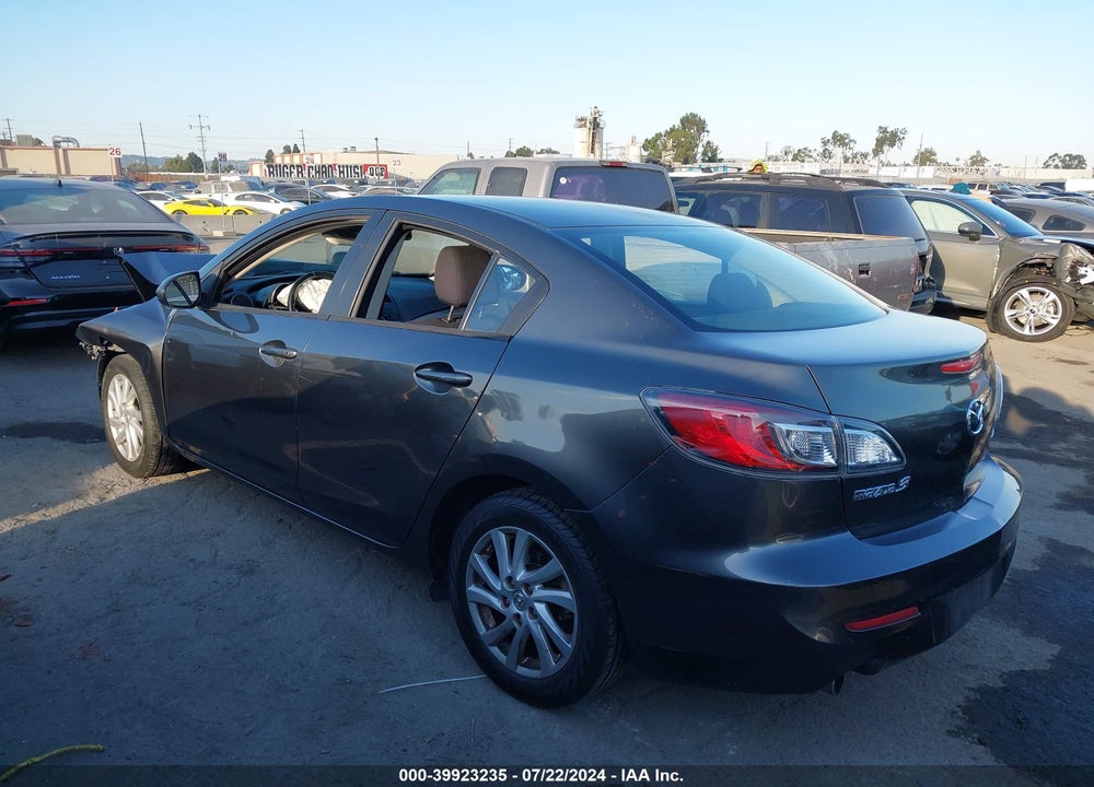2012 MAZDA 3 I TOURING VIN: JM1BL1V84C1654082