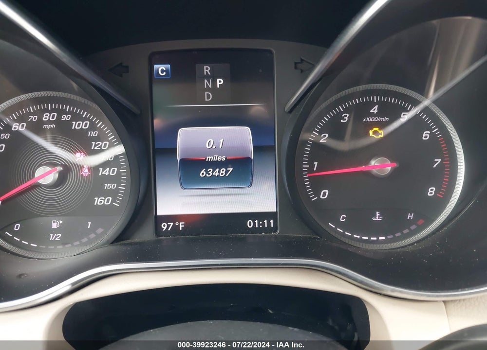 2019 MERCEDES-BENZ GLC 300 VIN: WDC0G4JB2KV123107