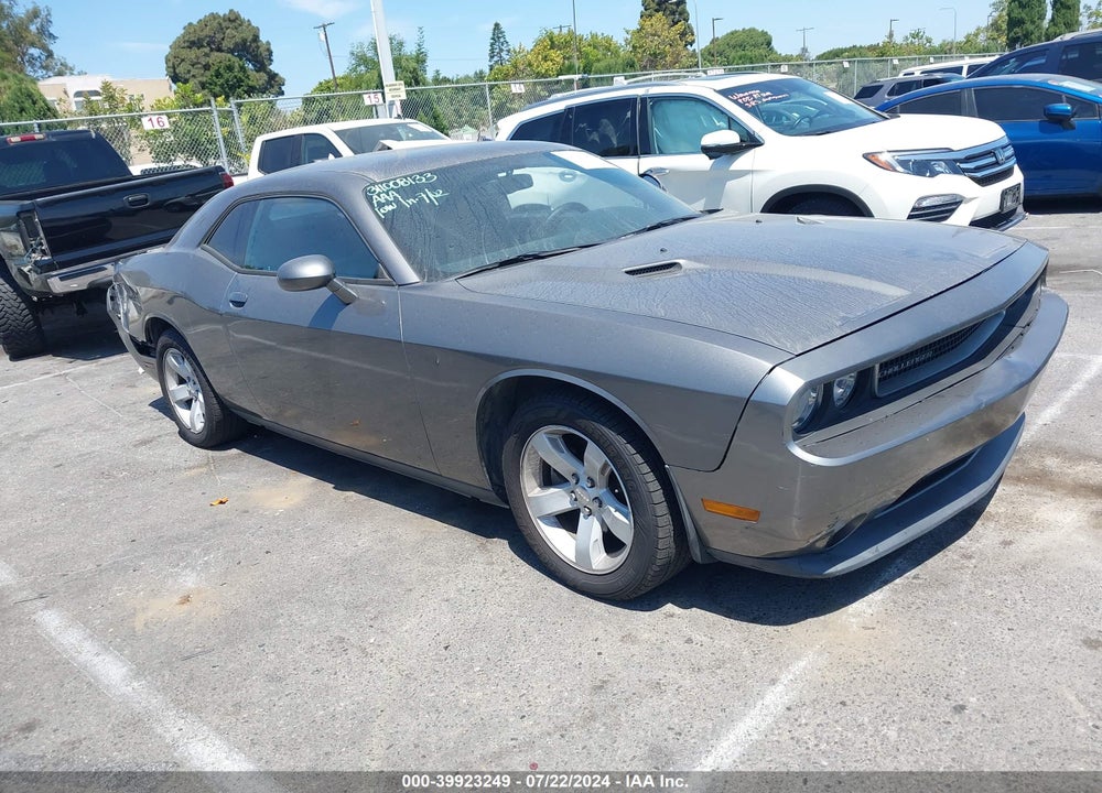 2012 DODGE CHALLENGER SXT VIN: 2C3CDYAG0CH206676