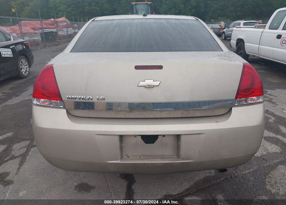 2008 CHEVROLET IMPALA VIN: 2G1WB58N689260141