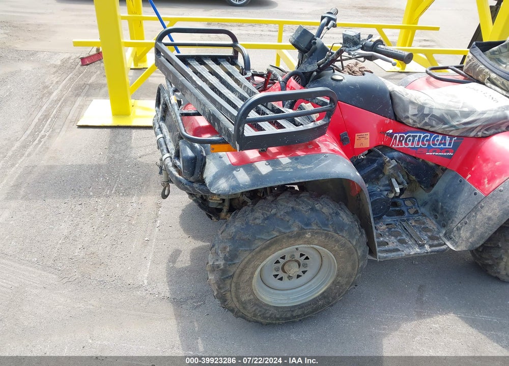 2000 ARCTIC CAT OTHER VIN: 4UF00ATP5YT327592
