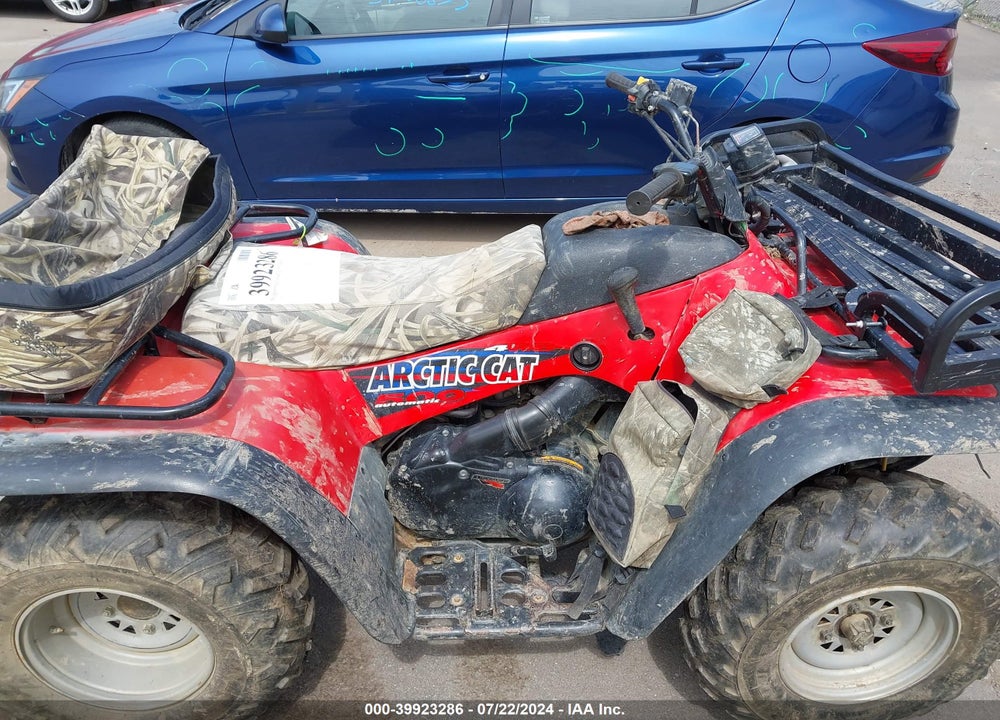 2000 ARCTIC CAT OTHER VIN: 4UF00ATP5YT327592