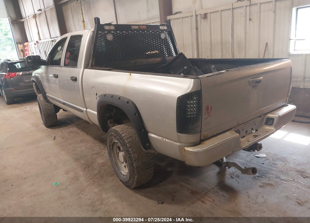 2006 DODGE RAM 2500 SLT/TRX4 OFF ROAD/SPORT/POWER WAGON VIN: 3D7KS28D26G288846