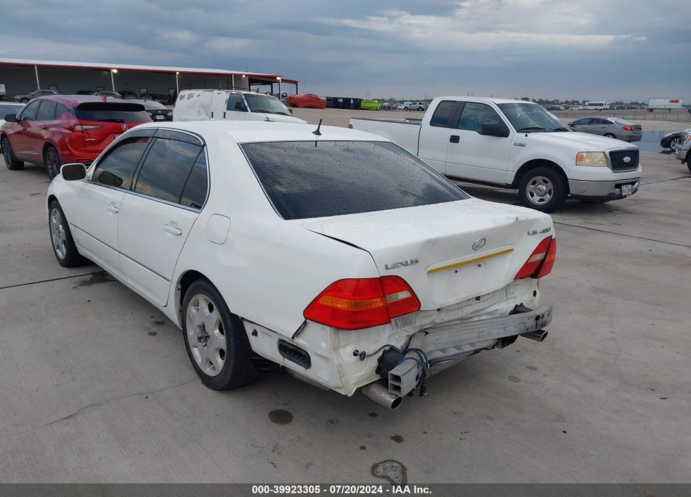 2002 LEXUS LS 430 VIN: JTHBN30F520078176