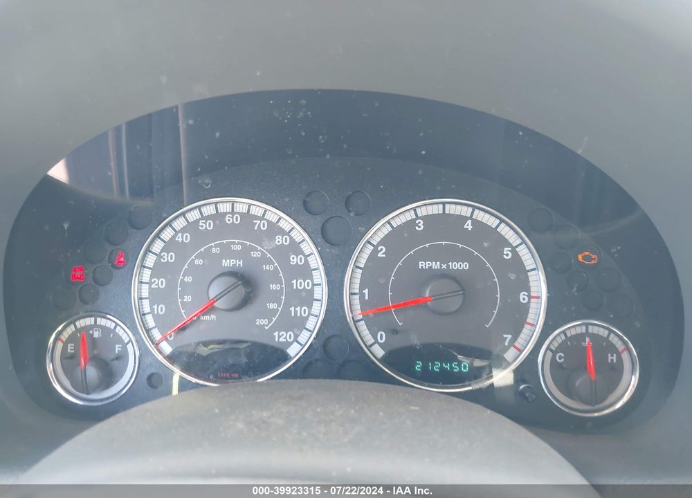 2005 JEEP LIBERTY LIMITED EDITION VIN: 1J4GL58K75W564347