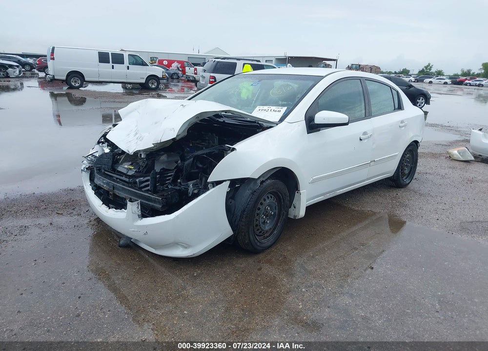2012 NISSAN SENTRA 2.0 S VIN: 3N1AB6AP6CL773546