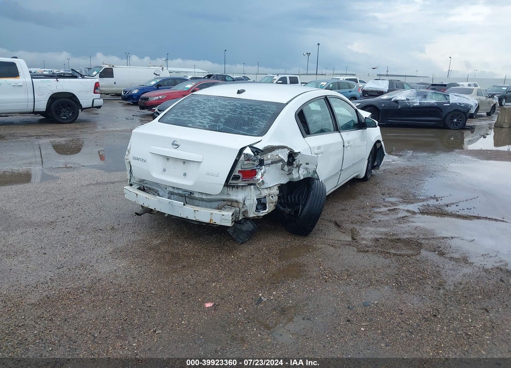 2012 NISSAN SENTRA 2.0 S VIN: 3N1AB6AP6CL773546