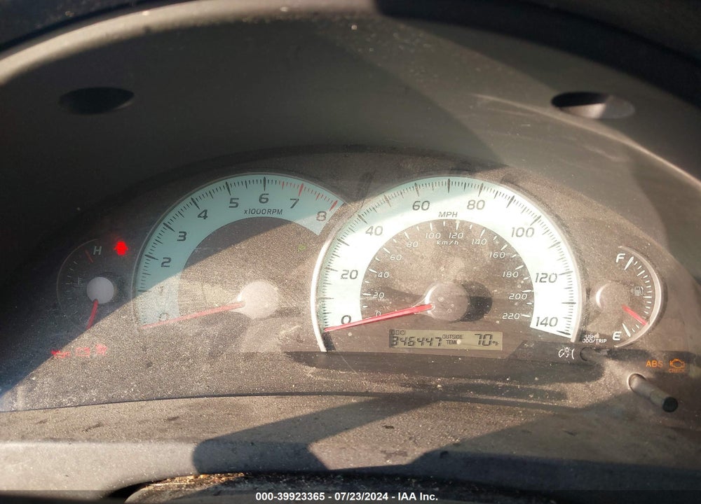 2007 TOYOTA CAMRY SE VIN: 4T1BE46K57U724954