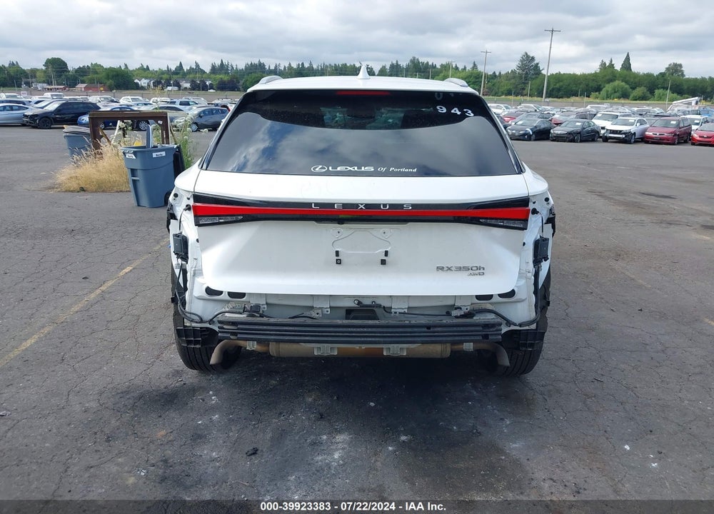 2023 LEXUS RX 350H VIN: 2T2BBMCA6PC014012