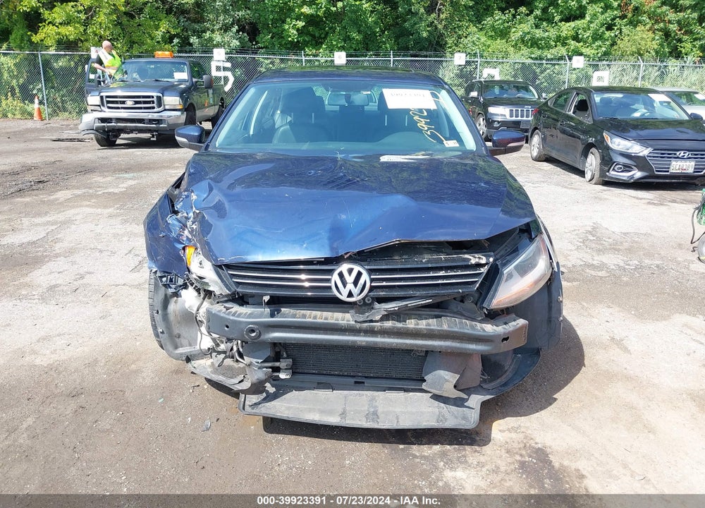2013 VOLKSWAGEN JETTA 2.5L SE VIN: 3VWDP7AJ7DM258500