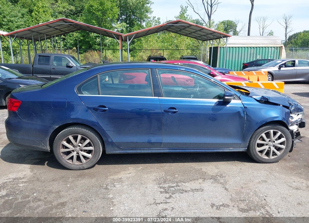 2013 VOLKSWAGEN JETTA 2.5L SE VIN: 3VWDP7AJ7DM258500