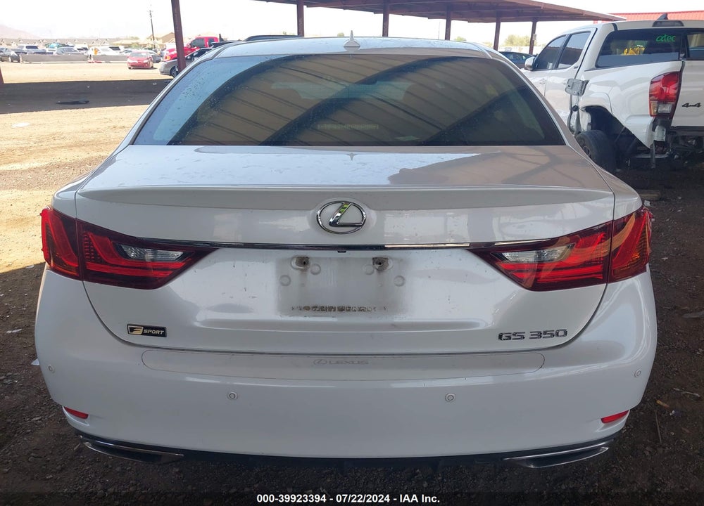 2013 LEXUS GS 350 VIN: JTHBE1BL8D5026859