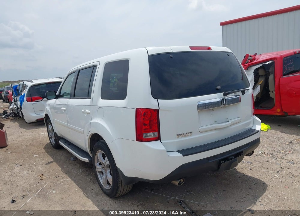 2012 HONDA PILOT EX-L VIN: 5FNYF3H56CB042729