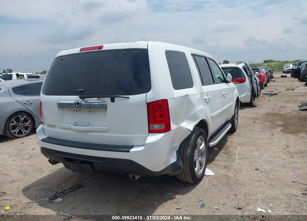 2012 HONDA PILOT EX-L VIN: 5FNYF3H56CB042729