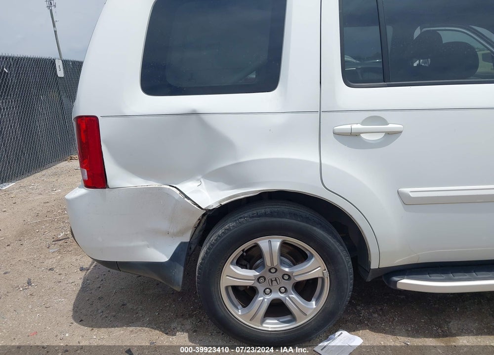 2012 HONDA PILOT EX-L VIN: 5FNYF3H56CB042729