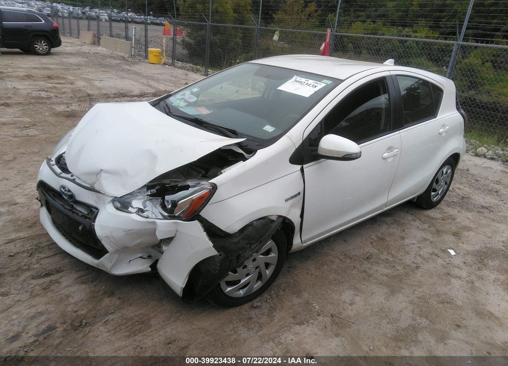 2015 TOYOTA PRIUS C TWO VIN: JTDKDTB36F1580296