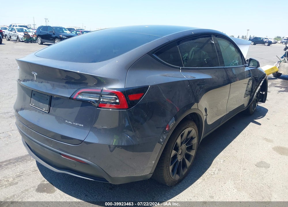2022 TESLA MODEL Y LONG RANGE DUAL MOTOR ALL-WHEEL DRIVE VIN: 7SAYGDEEXNF396542