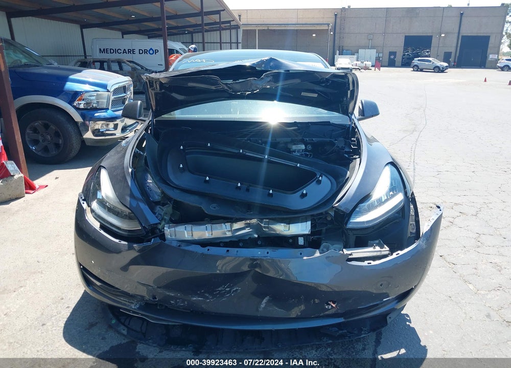 2022 TESLA MODEL Y LONG RANGE DUAL MOTOR ALL-WHEEL DRIVE VIN: 7SAYGDEEXNF396542
