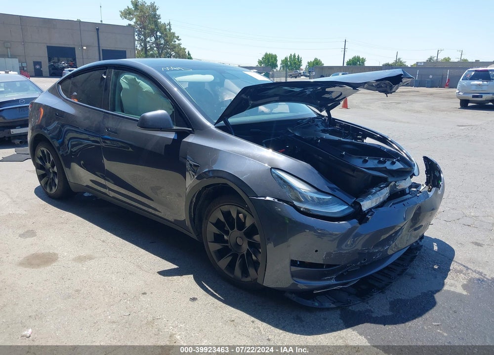 2022 TESLA MODEL Y LONG RANGE DUAL MOTOR ALL-WHEEL DRIVE VIN: 7SAYGDEEXNF396542