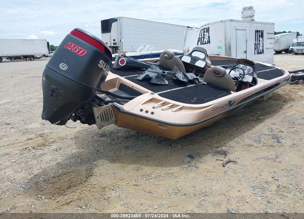 2007 RANGER BASS 22FT BOAT/AND MOTOR VIN: RNG04161F607