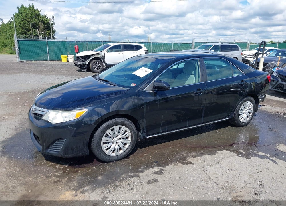 2014 TOYOTA CAMRY LE VIN: 4T4BF1FK2ER387738